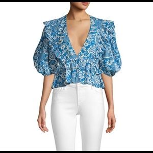 RHODE Elodie Top- Tapestry